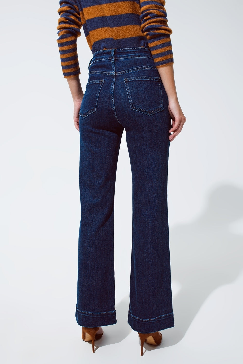 Marine Flare Jeans