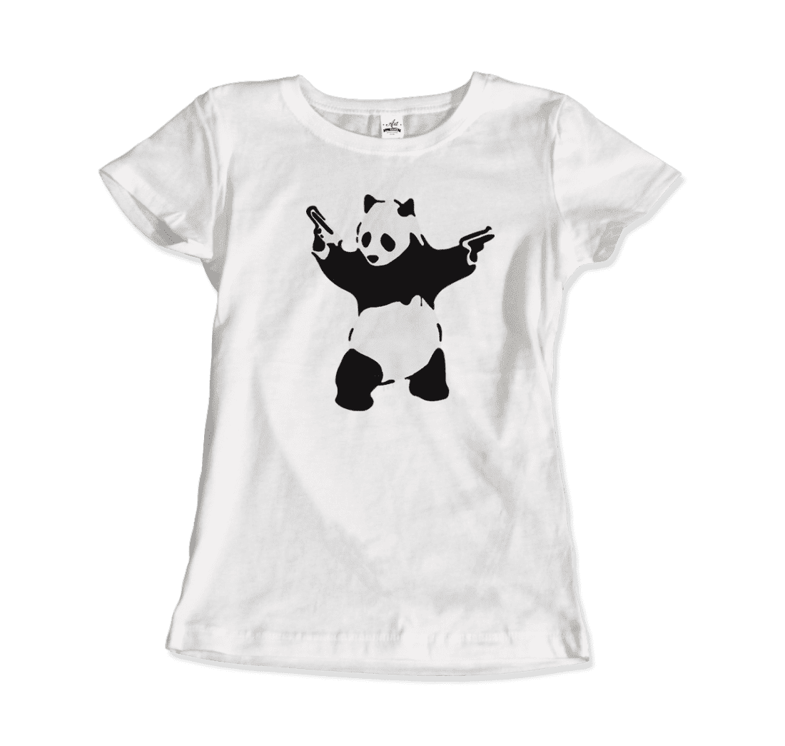 Banksy Pandamonium Armed Panda
