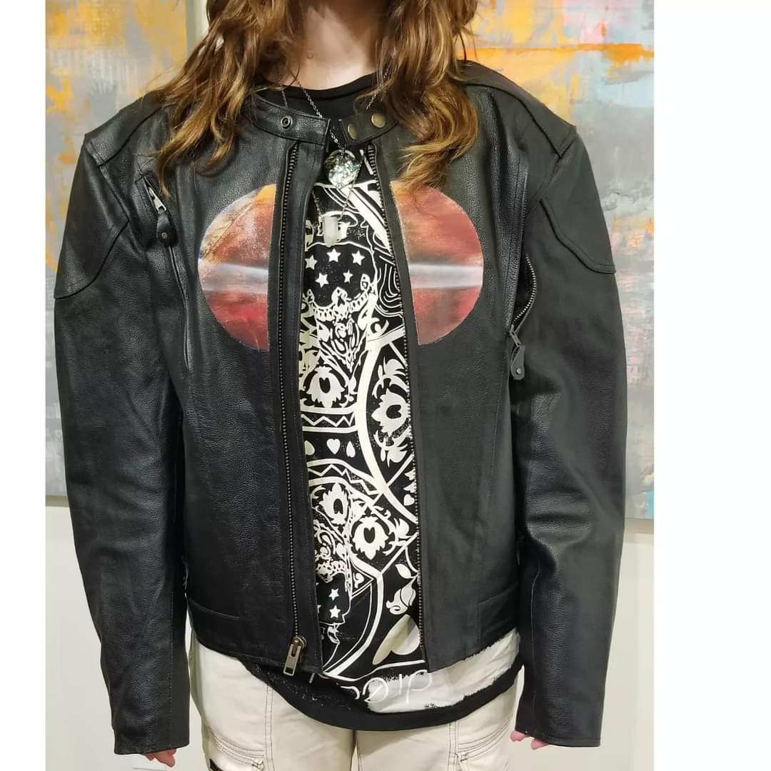 Upcycled Leather Jacket